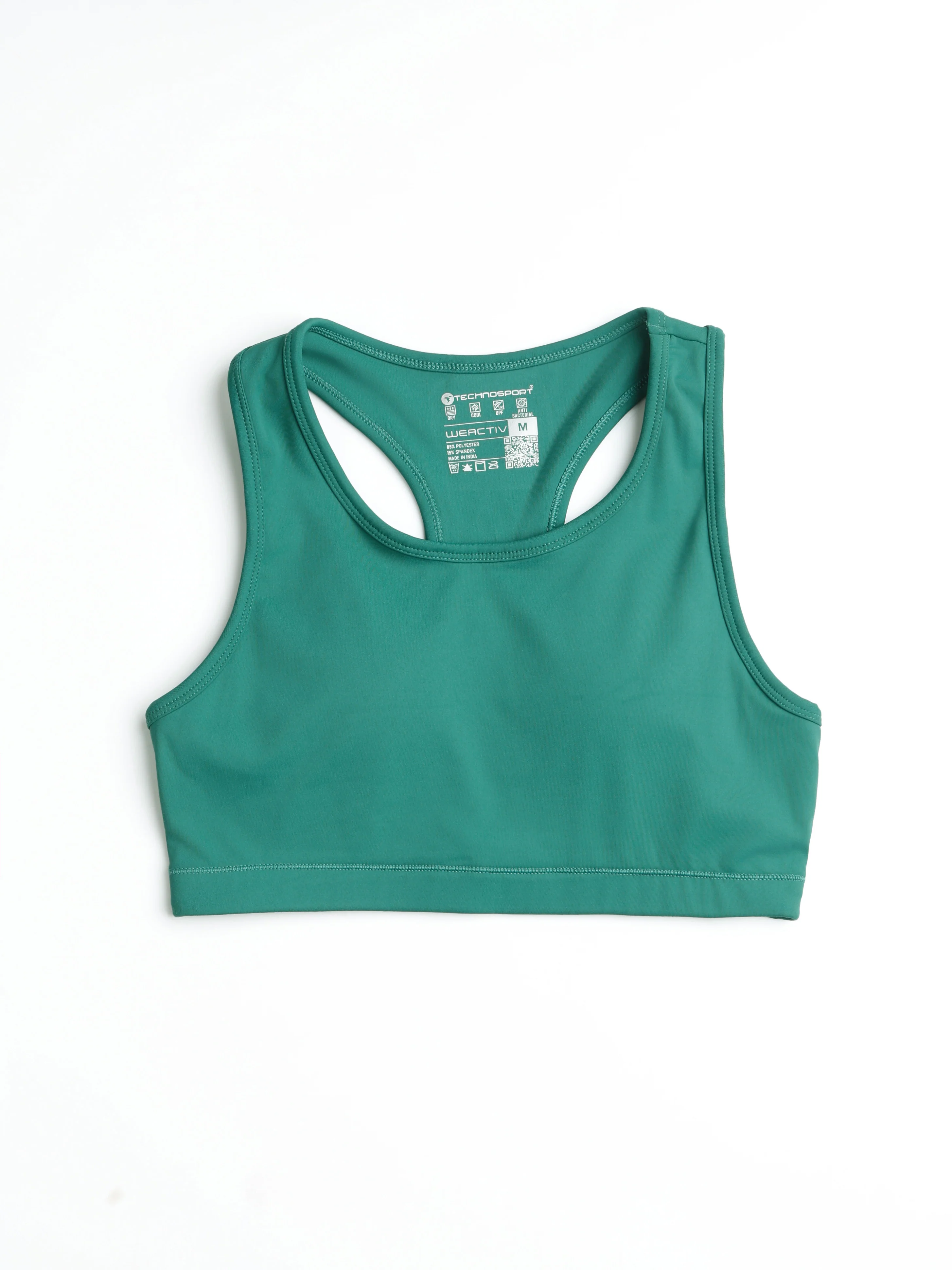 Women Slim Fit Scoop Neck Sports Bra with ELASTO PLUS for Training - Image 7