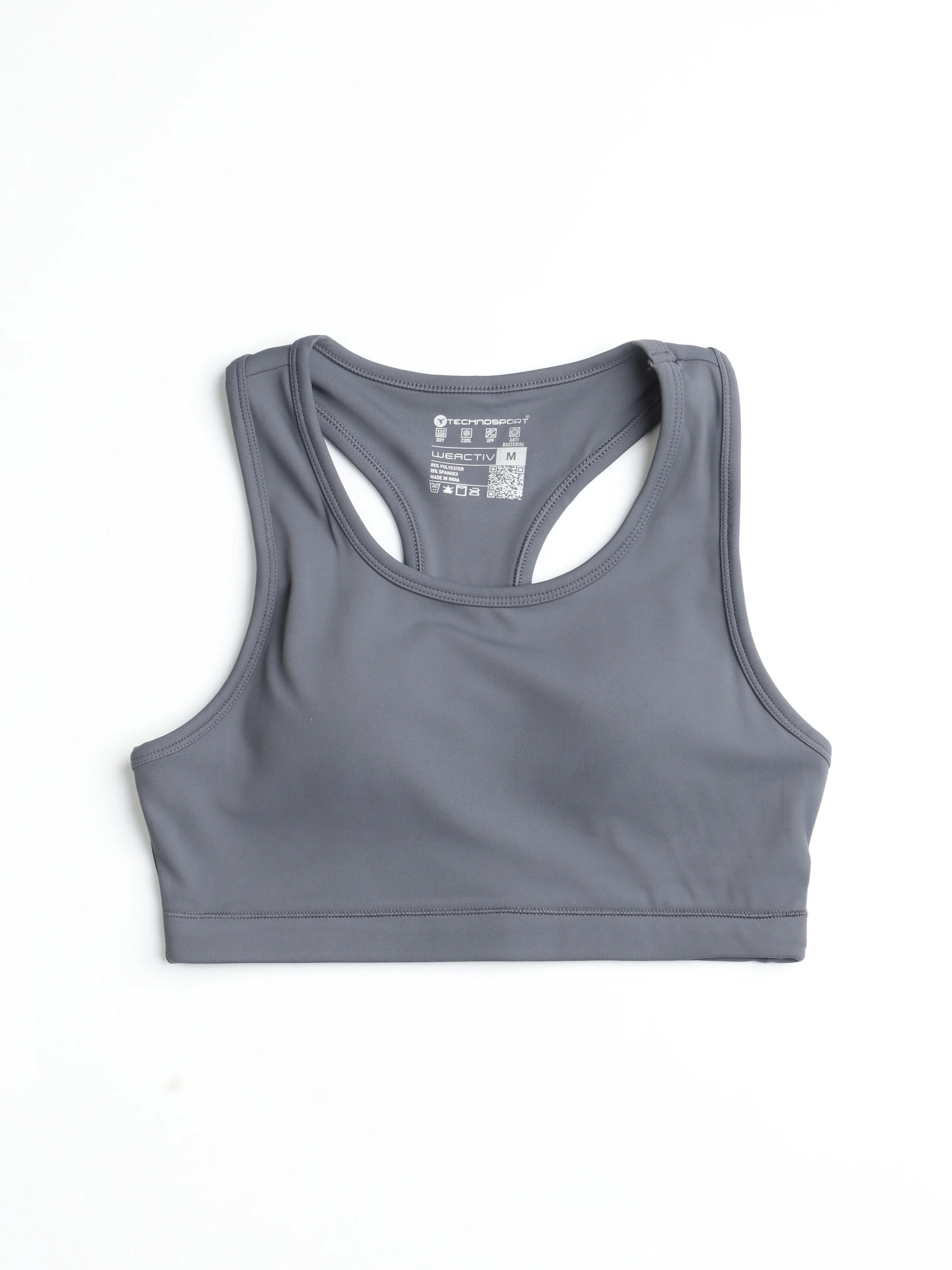 Women Slim Fit Scoop Neck Sports Bra with ELASTO PLUS for Training - Image 7