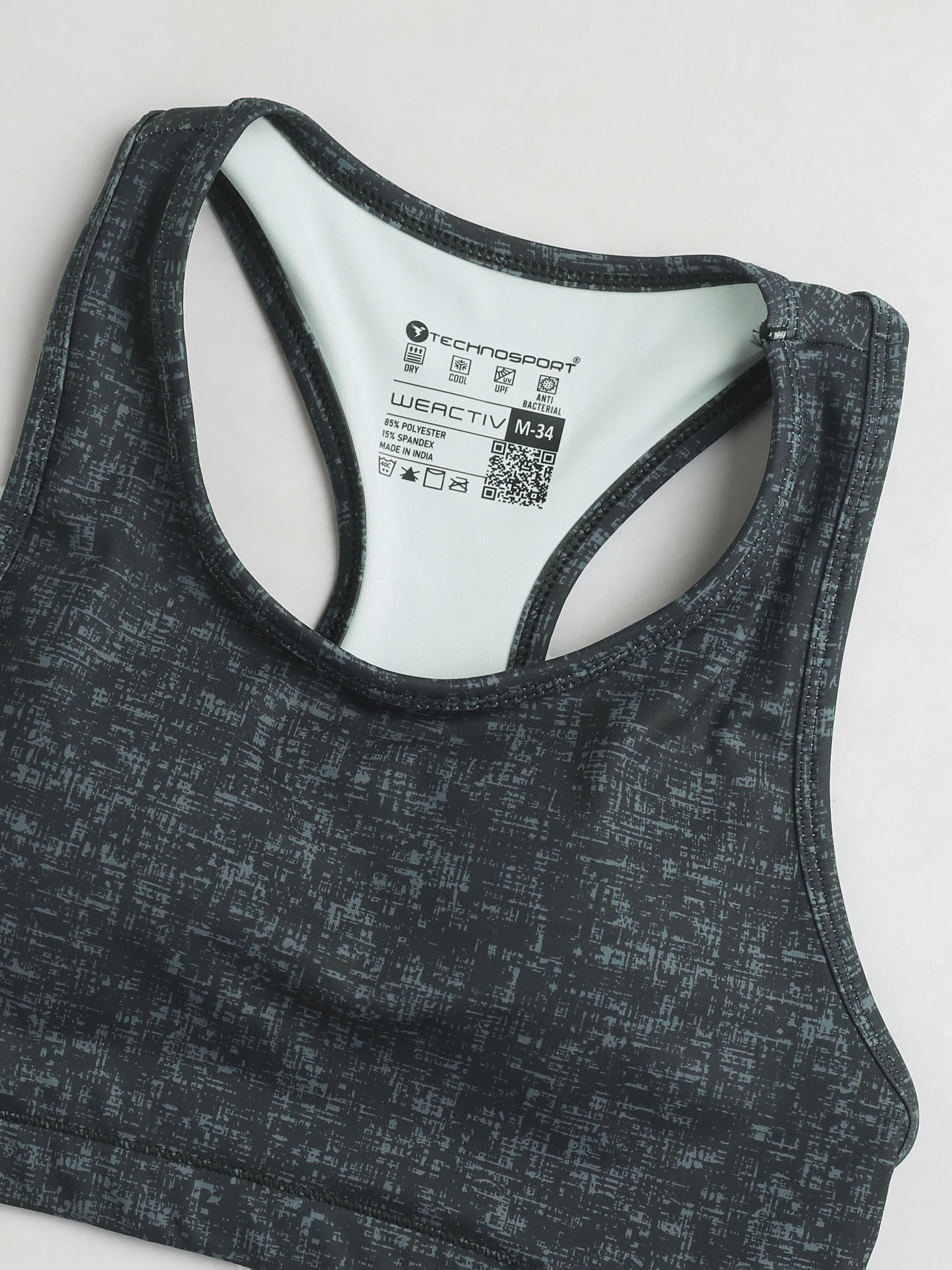 Women Slim Fit Scoop Neck Sports Bra with ELASTO PLUS - Image 5
