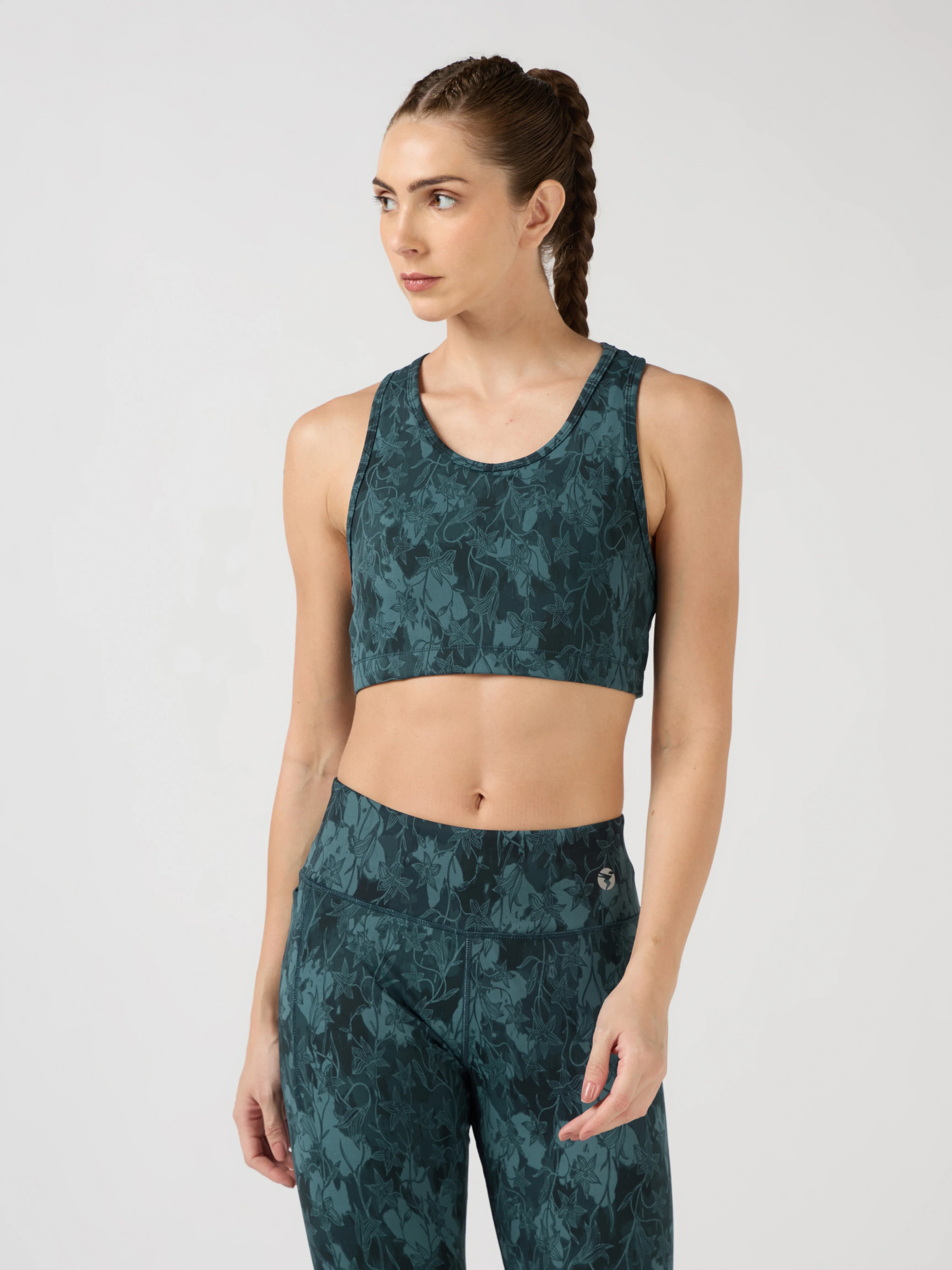 Women Slim Fit Scoop Neck Sports Bra with ELASTO PLUS - Image 2