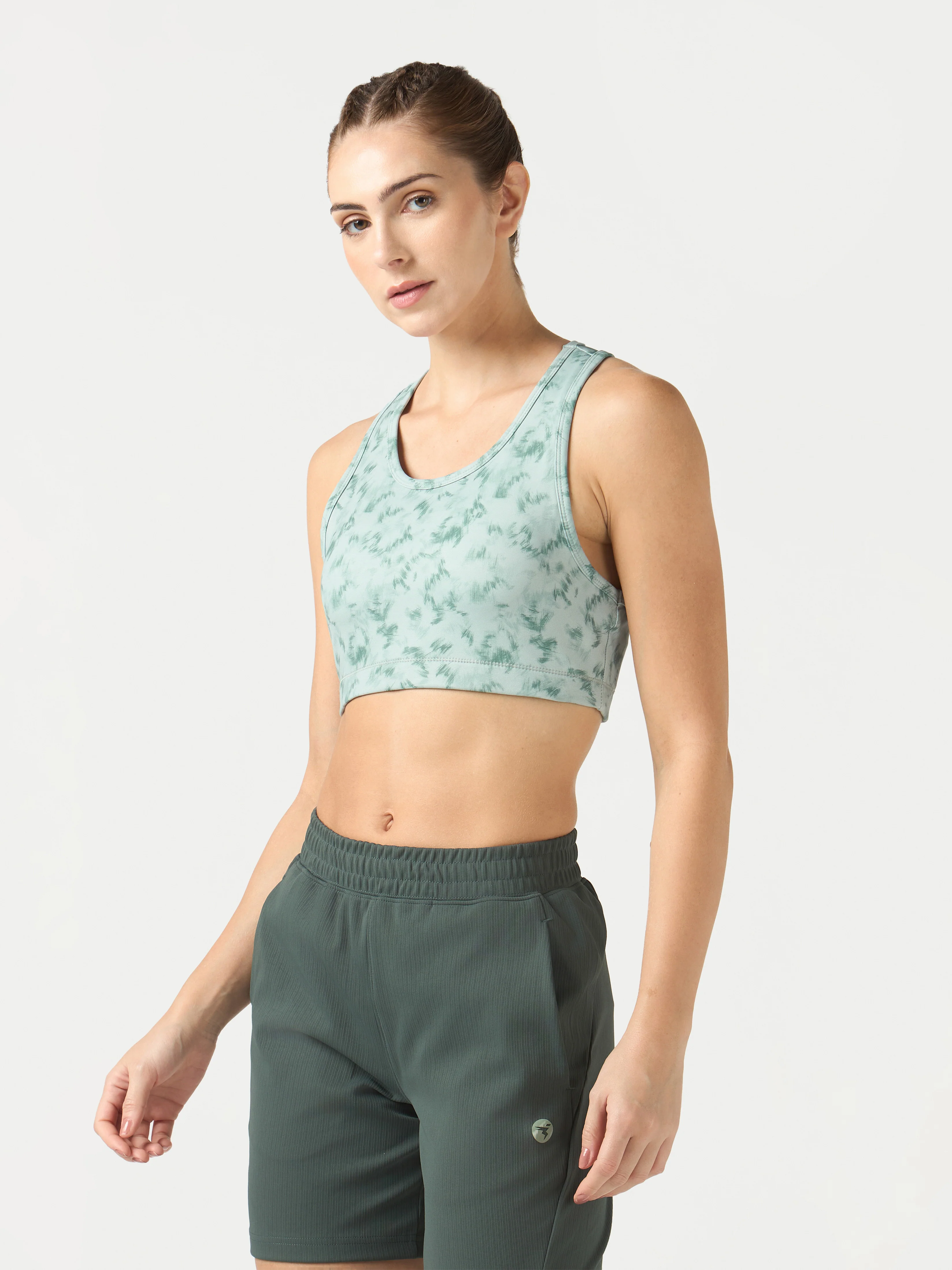 Women Slim Fit Scoop Neck Sports Bra with ELASTO PLUS - Image 4