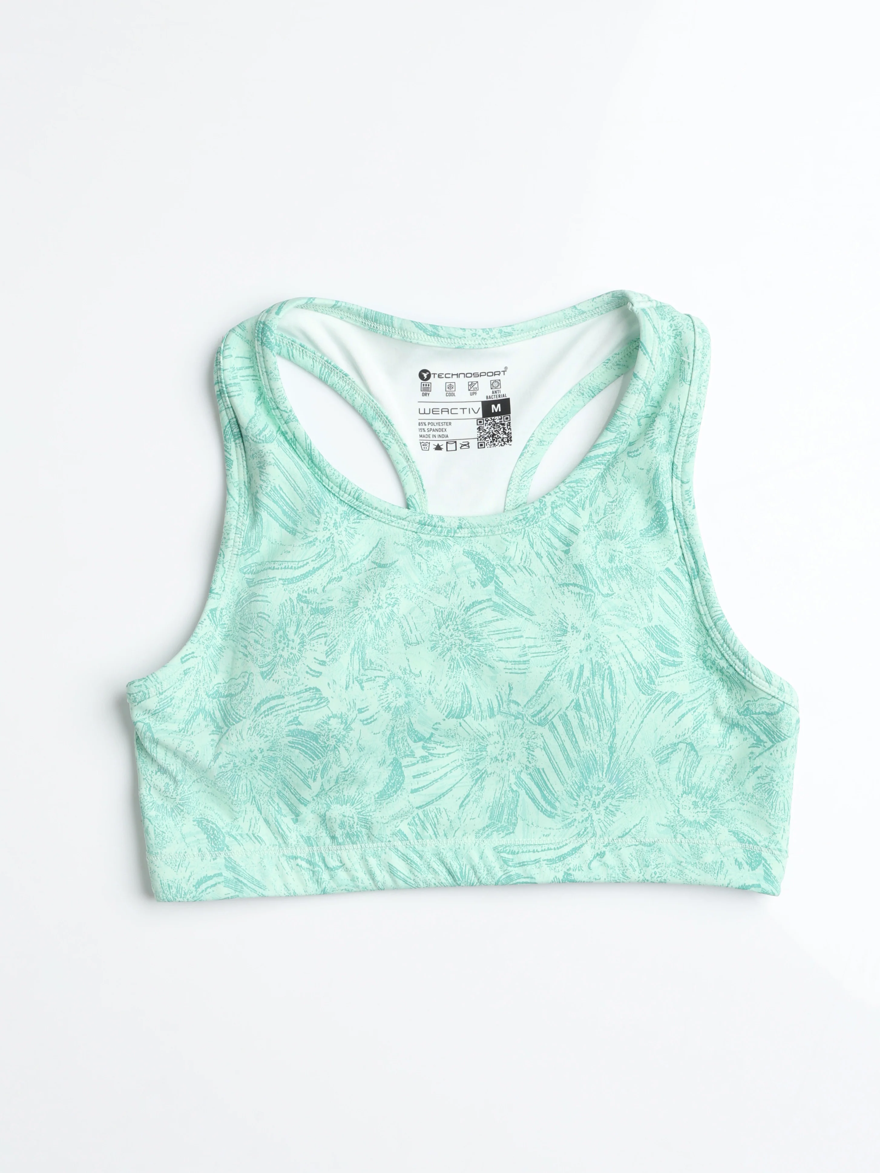 Women Slim Fit Scoop Neck Sports Bra with ELASTO PLUS - Image 7