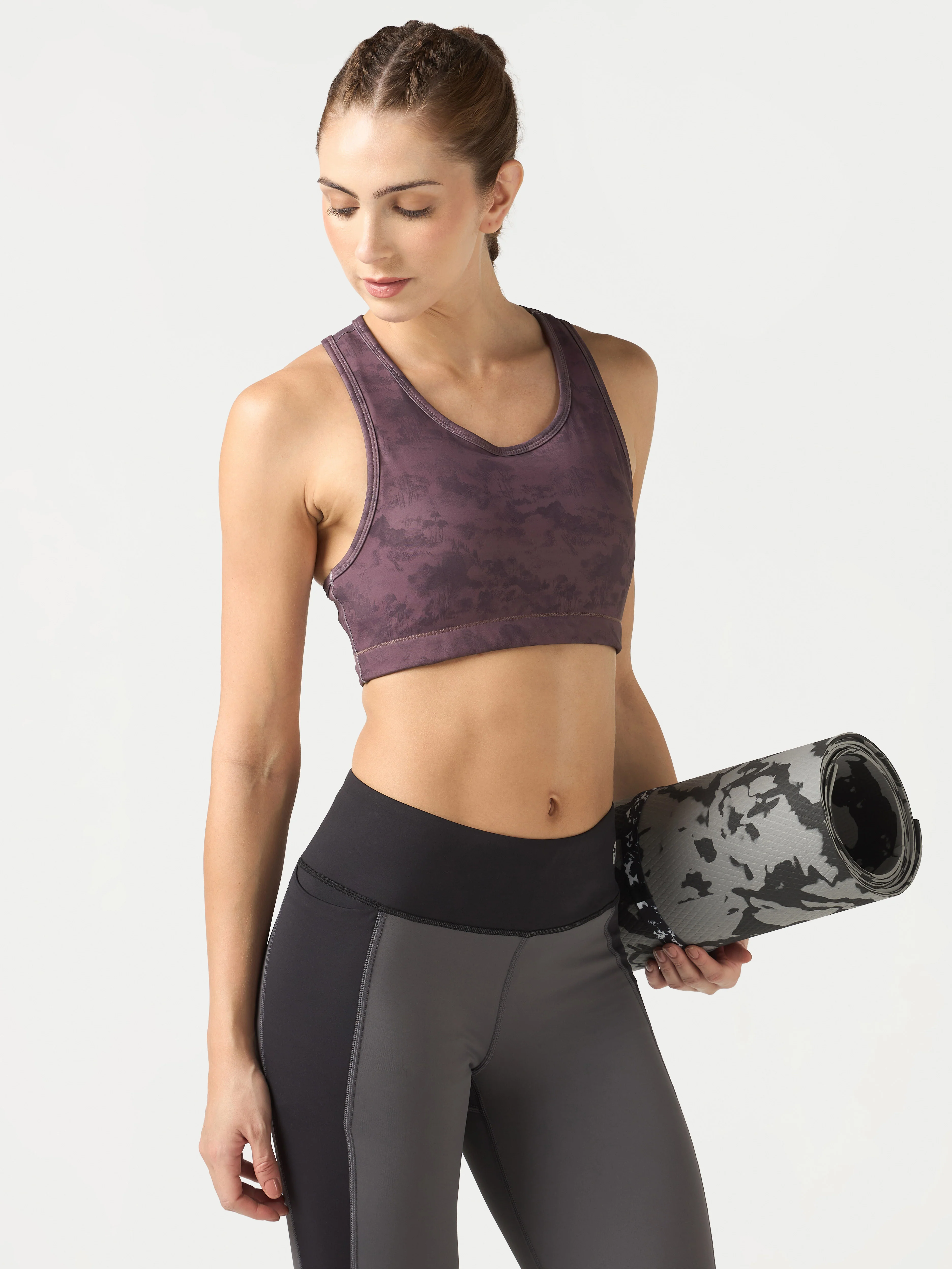 Women Slim Fit Scoop Neck Sports Bra with ELASTO PLUS - Image 4