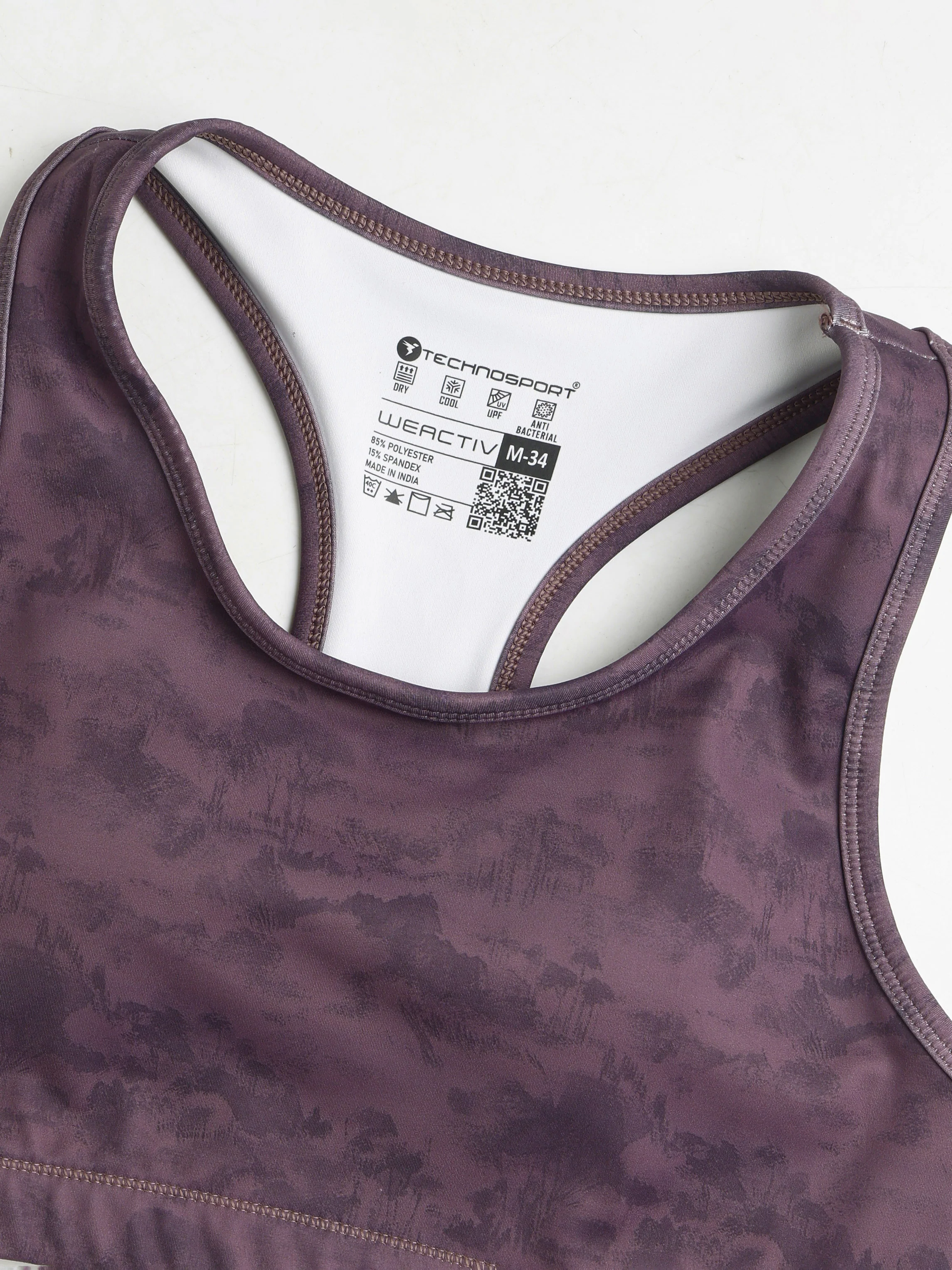 Women Slim Fit Scoop Neck Sports Bra with ELASTO PLUS - Image 6