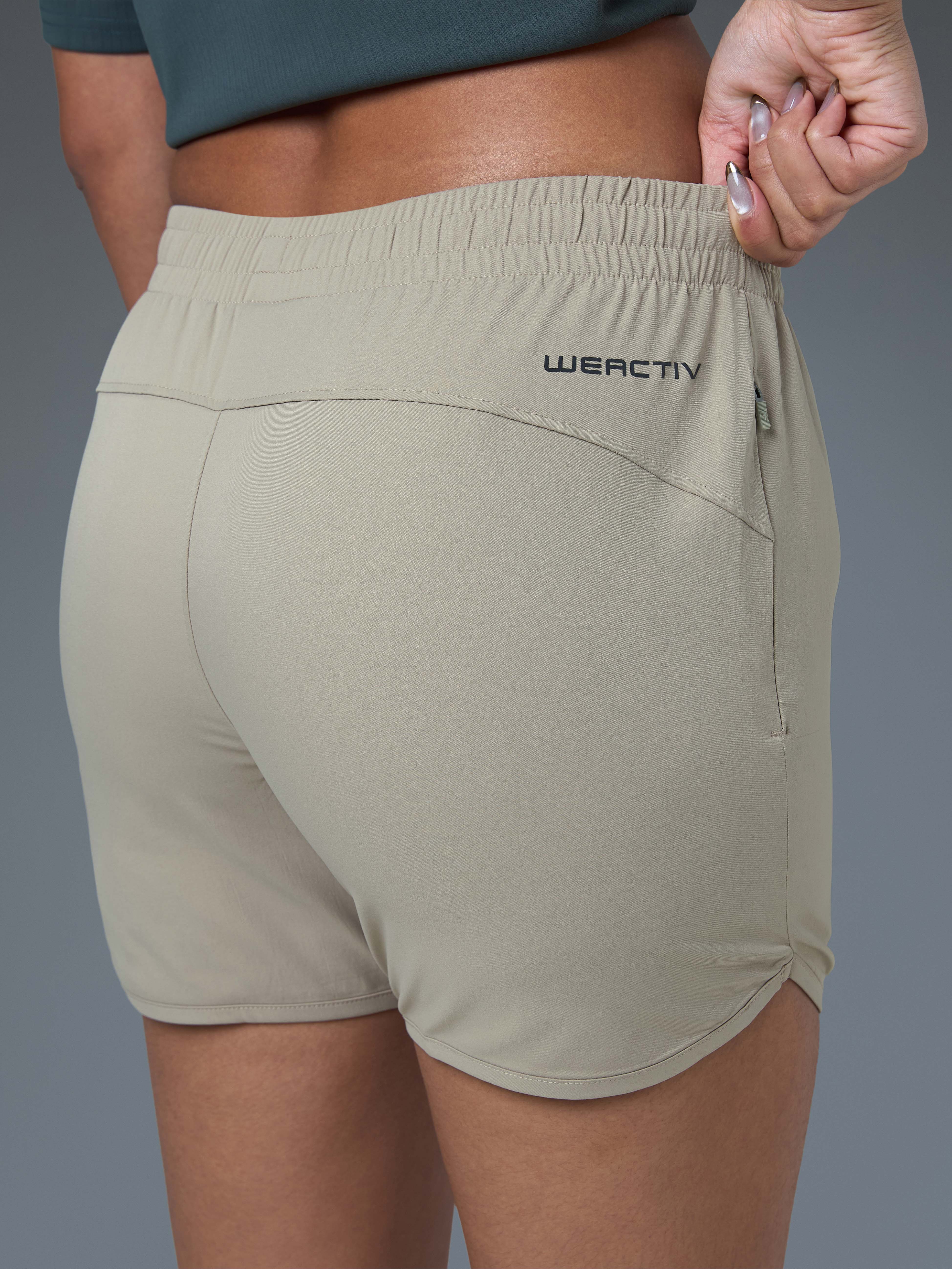 Women Solid Regular Fit Shorts with TS FLEXI - Image 7
