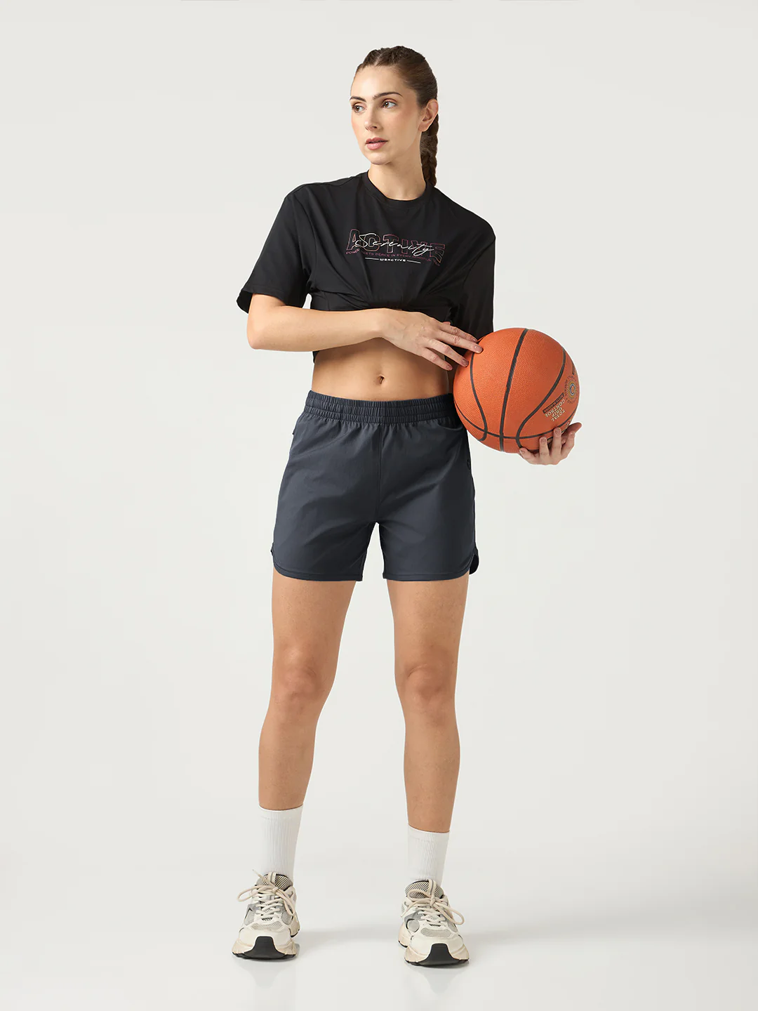 Women Solid Regular Fit Shorts with TS FLEXI - Image 5