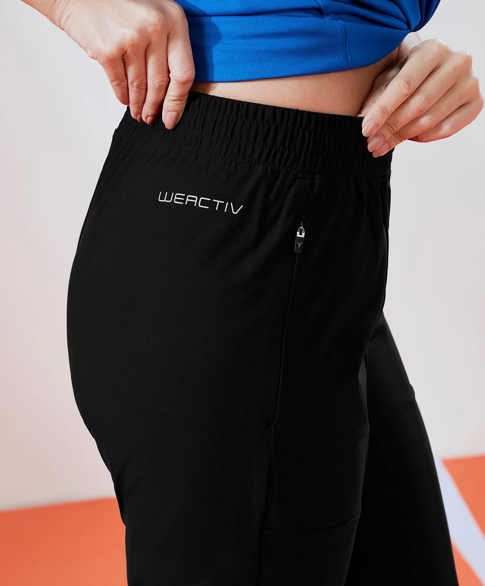 Women Solid Relax Fit Joggers with DURACOOL - Image 7