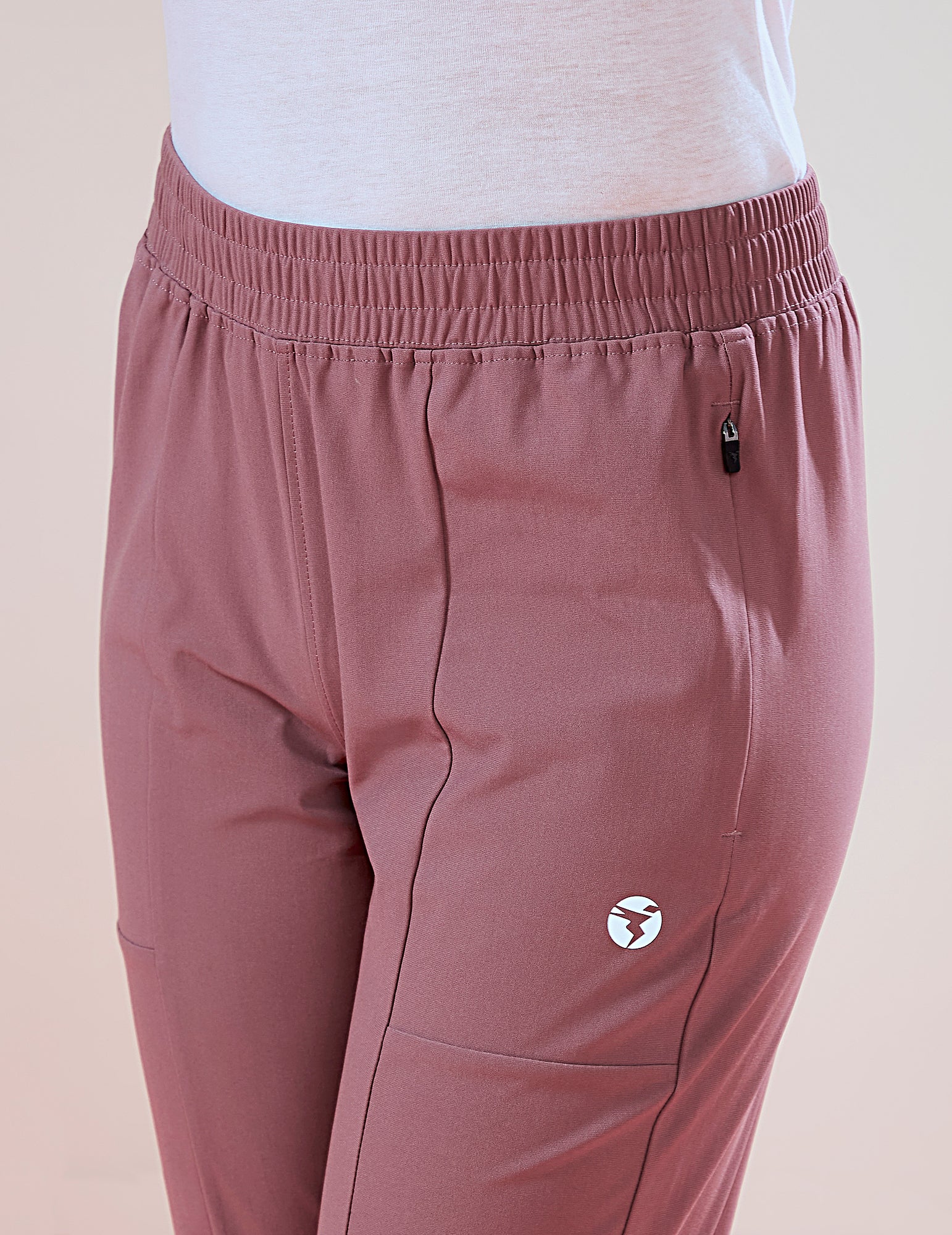Women Solid Relax Fit Joggers with DURACOOL - Image 6