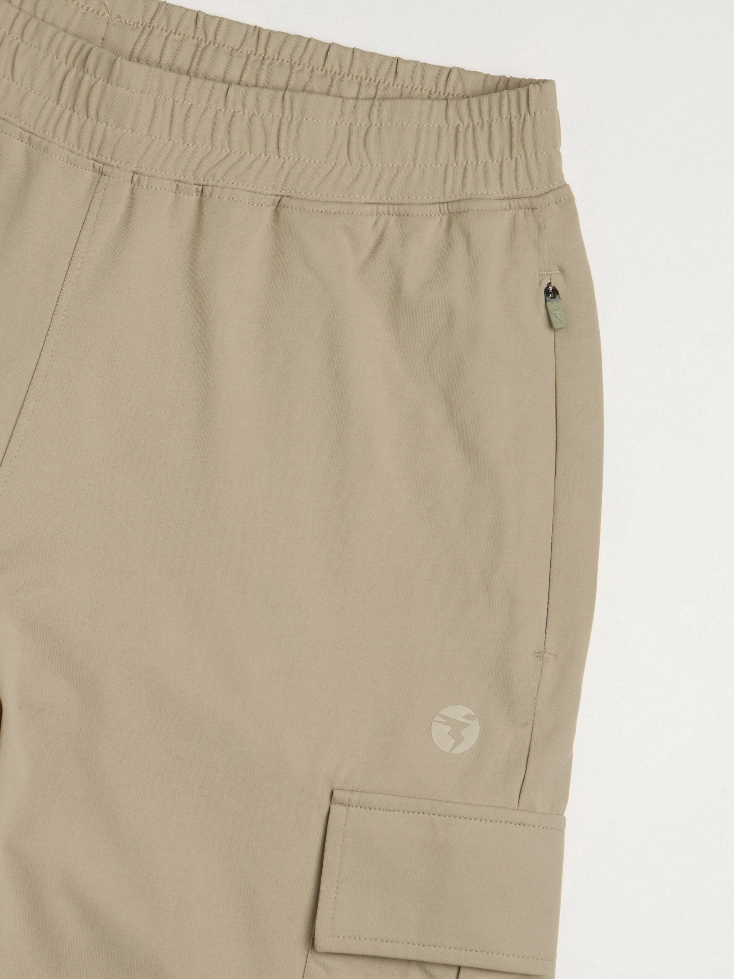 Women Solid Slim Fit Cargo Trackpants with TECHNO GUARD - Image 6