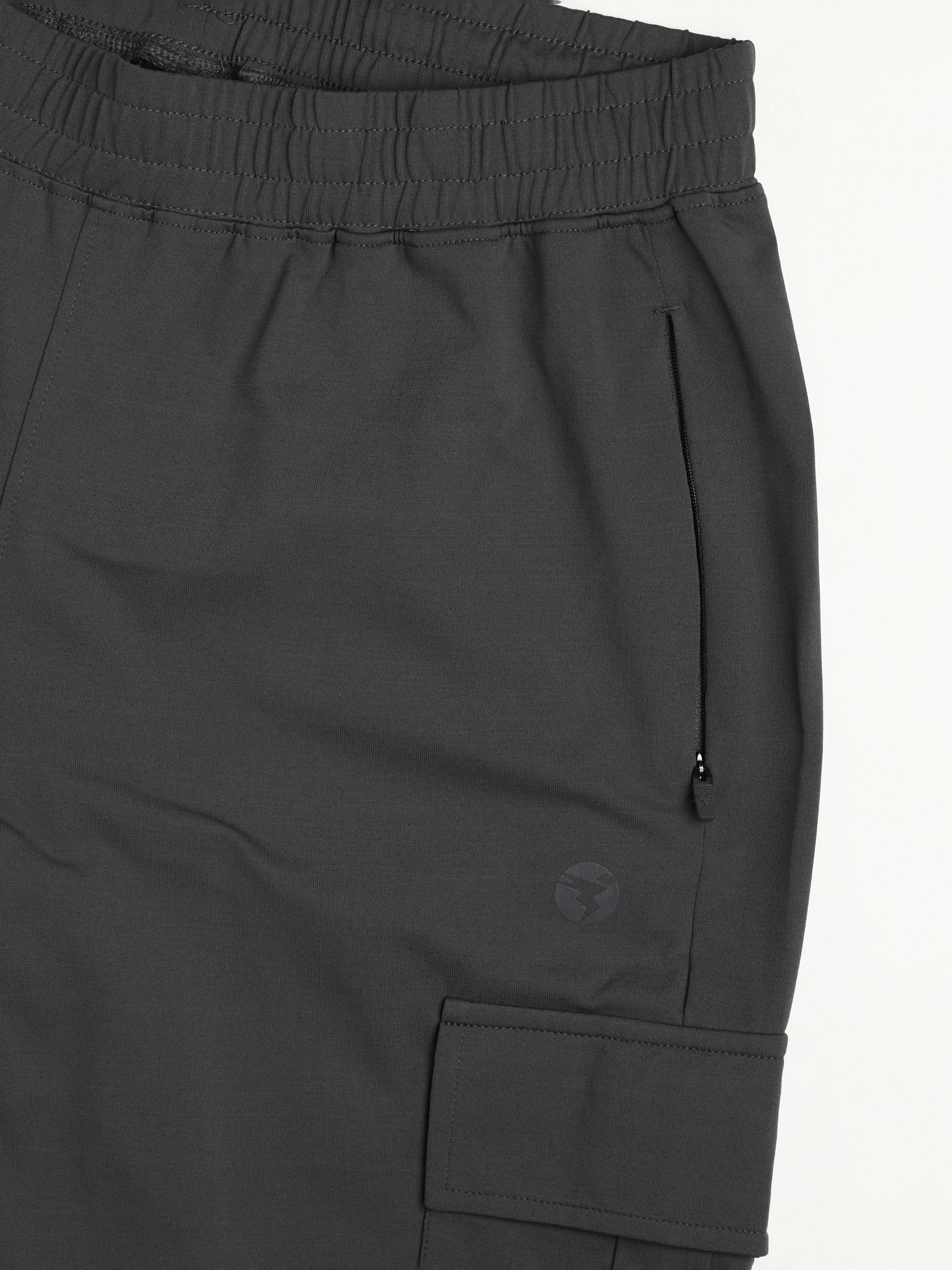 Women Solid Slim Fit Cargo Trackpants with TECHNO GUARD - Image 8