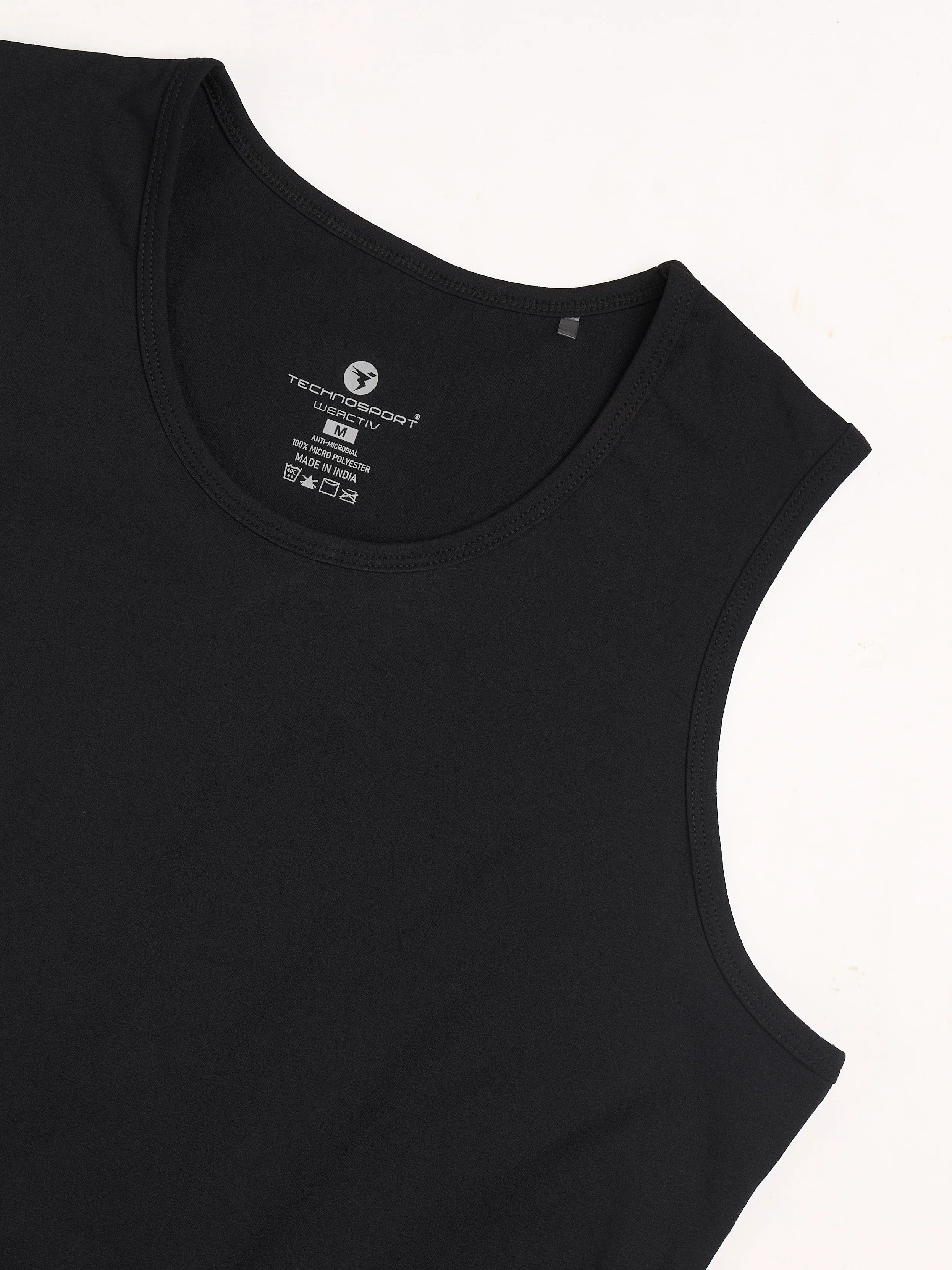 Women Solid Slim Fit Round Neck Tank Top with COTFLEX - Image 7