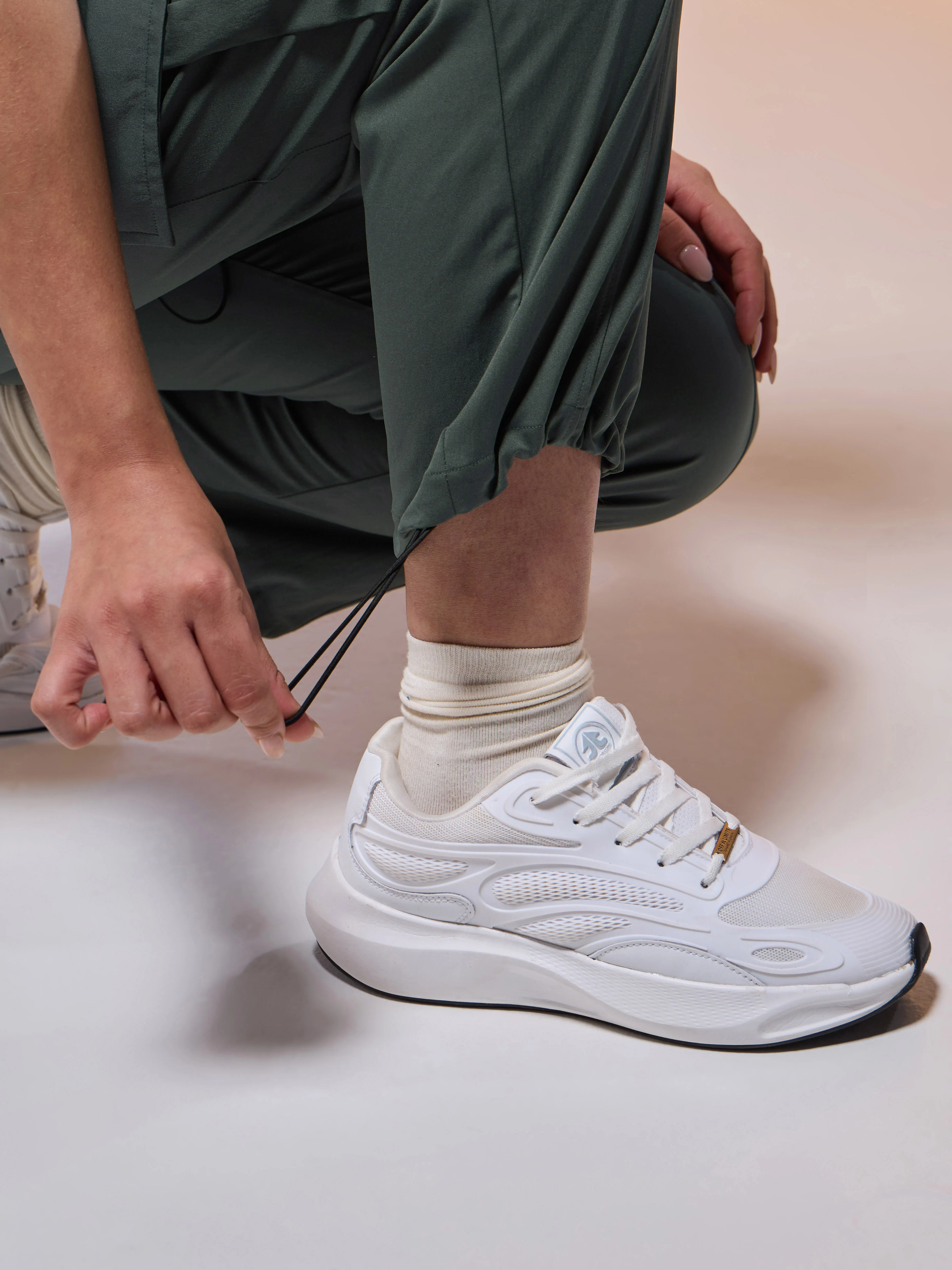 Women Solid Slim Fit Sports Cargo Trackpants with TS FLEXI - Image 7