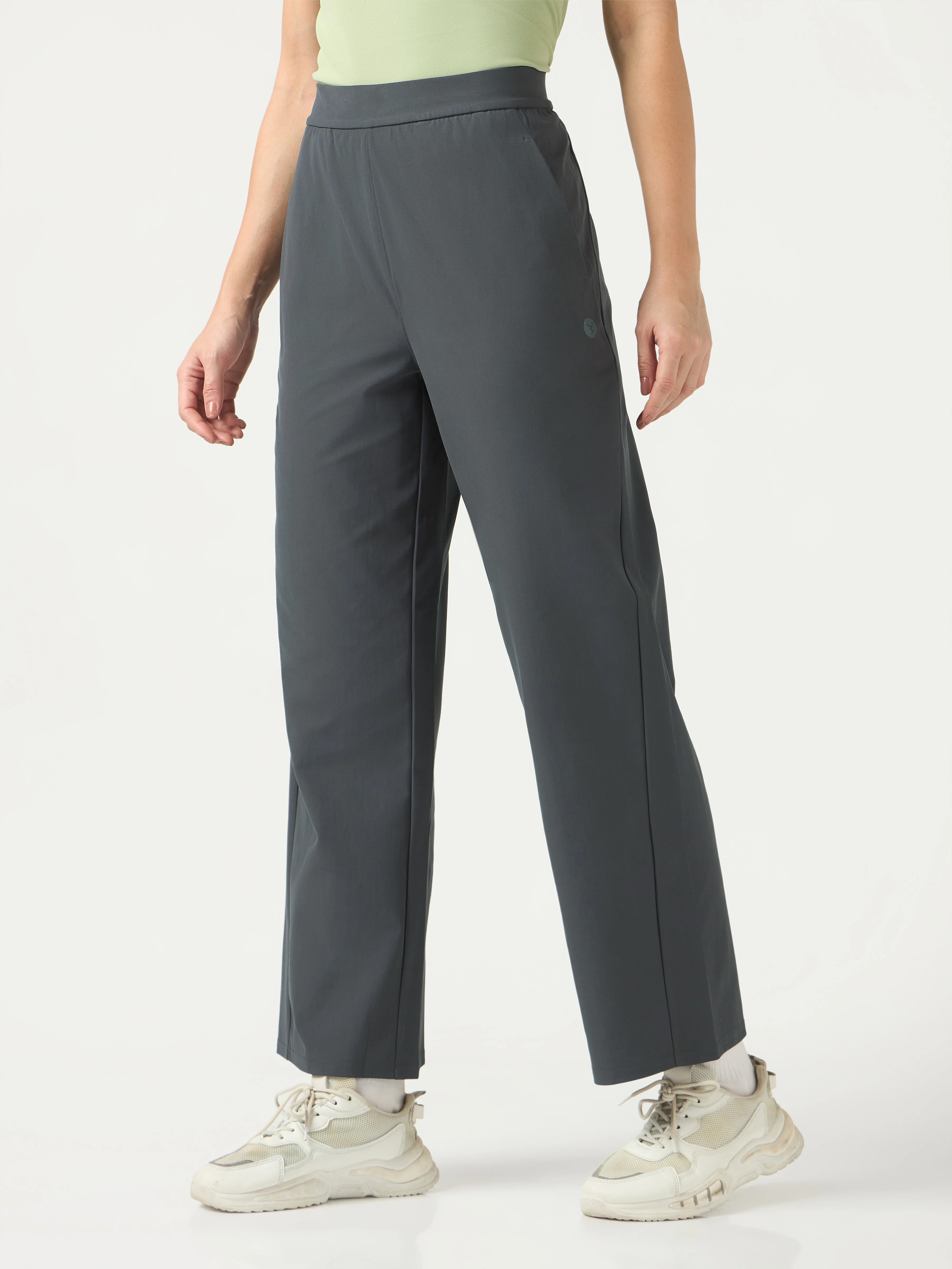 Women Straight Fit Trackpants with DURACOOL+ - Image 4